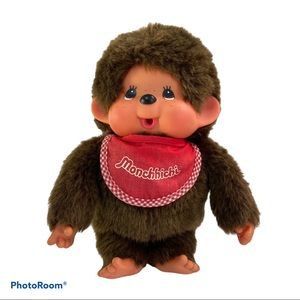 Sekiguchi Monchichi Vintage Monkey 10”Doll Puppet